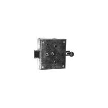 Serrure monopoint en applique – Bouton serrure à pêne 932 U – Côté d'ouverture de la porte, Entraxe, Sens de pose serrure, Axe sur serrure, Nombre de 
