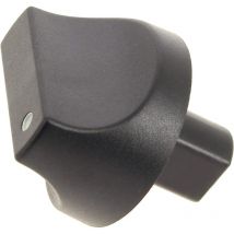 Bouton thermostat noir - cuisiniere