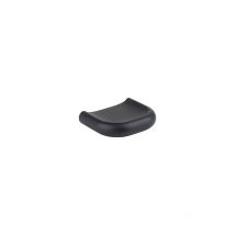 Bouton Tonk noir mat - 39mm x 32mm Centrale Brico