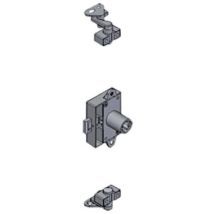 Ojmar - Kit Serrure Espagnolette Uno Et Accessoires C7968.006ni