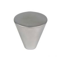 Bouton zamac - Diamètre : 25 mm - Hauteur : 25 mm Fosun