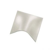 Bouton zamak - Décor : Inox Itar