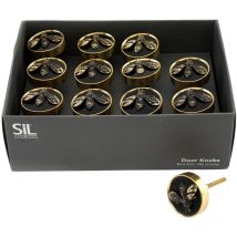 Boutons de meuble Abeille (Lot de 12)