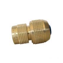 Attacco rapido aquastop in ottone blu automatico Ø15 6 sfere Boutté