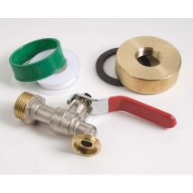 Boutté - Kit adattatore per serbatoio da 1000l con valvola da 1/4 di giro