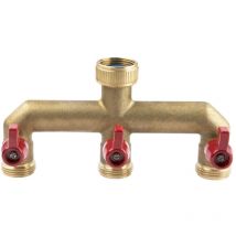 Nez sélecteur de circuits 3 sorties pour programmateur, F20x27, M20x27 - Boutté