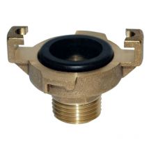 PM15 Raccord express fileté pour tuyau d'arrosage mâle 15x21mm - Boutté