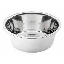 Ferplast ORION Écuelle en inox. 6 mesures. Variante KC 60 - Mesures: Ø 28.2 x h 10.9 cm - 4.5 L -