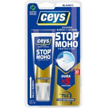 Ceys - Langlebiges Anti-schimmel-versiegelungsmittel, Weiß, 50 Ml, 505583