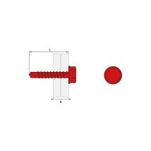 Scell-it - Box 250 Selbstbohrschrauben tht 6.3 x 19 mm - Verbindung 8 mm - THT10-63019