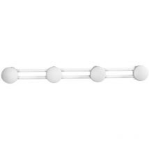 Garderobenständer – Weiß – Metall – 65 cm – 59 cm – 17 cm – BOX & BEYOND