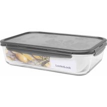 Box 'Boroseal' 3,6 l eckig 34,5 x 23,6 x 8,8 cm, transparent