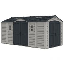 Duramax - Box Casetta in Resina pvc Resistente 480x250cm Magazzino per Giardino