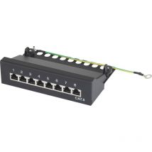 8 ports Boîtier de brassage cat 6 1 uh équipé W633411 - Renkforce