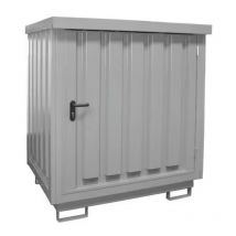 Box de Stockage Métallique 222L Bauer Rétention pour Stockage de Fûts - GD-E2