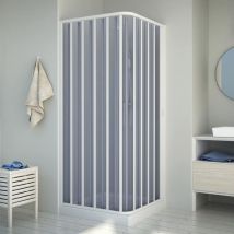 Box doccia pvc a soffietto h 185 mod. Energy Laterale 80x120 cm