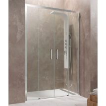 GME - Box doccia aktual 2 fissi + 2 scorrevoli - - Estensione: 136-142 cm