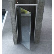 Box Porta Doccia In Vetro Trasparente 6mm Apertura Battente Interno O Esterno Misura: 60 (57-61) X H190 Cm