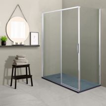 Showerdesign - Box doccia denver porta scorrevole 110x75 cm sx cristallo 8 mm