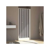 Porta frontale riducibile in pvc modello colibrÌ sirio plus h.188 cm 80-60 - spazio ingresso max 51 cm FORTE