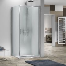 Megius - Box Doccia Porta Battente Live Pv 72/77 Cm