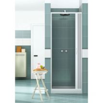 Box Porta Doccia Venere in PVC 1 Lato Apertura Scorrevole Laterale Reversibile 180 x h185 cm