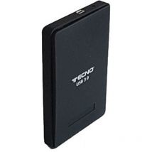 Tecno - Box Esterno per Hd 2,5' Sata Usb 3.0 (Tc-302U3) Nero