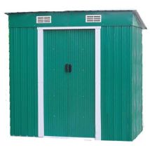 Garden Friend Medium Store Metallschuppen in grün