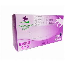 Box mit 100 Nitrilhandschuhen t.m 7/8 cristal hygiene Einweghandschuhe EN374 - FGNITRI7