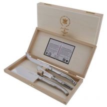 Jean Dubost - Box mit 3 küchenmessern aus edelstahl L0032524L06344