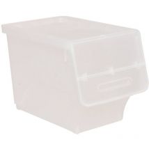 Transparente plastikbox mit frontöffnung 24l - 5five