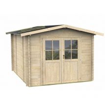 Alce - Casetta Opera Bh25 mm Porta Doppia 254X276X218Cm