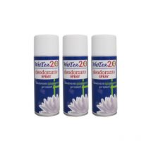 3 x Rampi deowhitex 2.0 Deodorante Igienizzante Tessuti superfici ambiente Antitarme Spray 400 ml