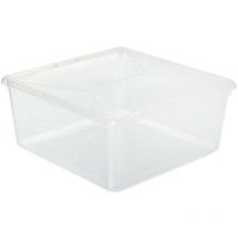 5five Simply Smart - Scatola di plastica trasparente simply+ 9,2l - 5five
