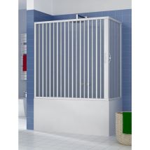 Pinto - Box vasca Libertè 70xH150 cm due ante con apertura angolare