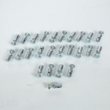 Box Von 25 Kabelklemmen Bremse Choke Dekompressor Algi Für Moped
