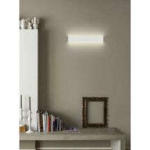 Boxw2 lampada led bidirezionale da parete 28w luce calda 3000k in pmma colore opalino 8257 - Linea Light