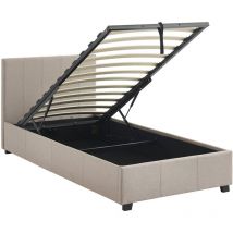 Sweeek - Boxbett mit Lattenrost und Kopfteil, 90 x 190cm