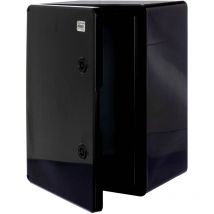 Boxexpert - BXPPABSB300400220-F01 Coffret d'installation 220 x 300 x 400 plastique abs noir 1 pc(s)