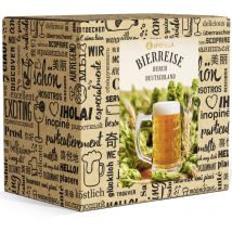 Boxiland - Bier Geschenk Probierset [inkl. bier-broschüre] – Bier Set Bier Tasting – Bier Probierset besonderes Bier – Biertasting Bier Geschenke für