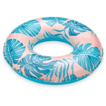 Flotador Funsicle azul y rosa para piscina 79x22cm