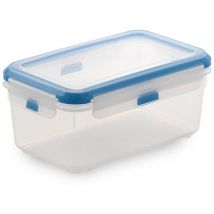 BPA-freie rechteckige 'Super Lock' Lunchbox mit auslaufsicherem Deckel 19,6 x 11,2 x 8,1 cm (1 l Fassungsvermögen)