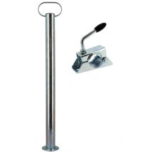 Béquille de maintien Ø 48 mm avec collier de fixation - Charge 150 kg