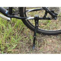 Ahlsen Béquille De Vélo En Aluminium Avec Clé Hexagonale Et Cloche De Vélo, Universel Réglable Support Pour 24"-27" Bicyclette