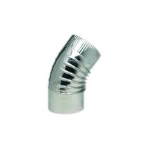 Br 45° dobla el acero inoxidable, D.125