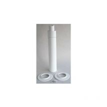 Brotje - Brötje 995023 - Terminal de aspiración horizontal DN80/125 con placas de acabado - K80 awa - blanco