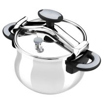 BRA - Schnellkochtopf, Edelstahl, Silber, 22 cm