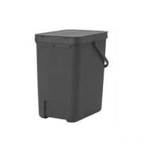 Poubelle Brabantia Sort & Go, 25L Grey