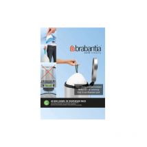 375668 - Sacs poubelle - 30 litres - Blanc - Brabantia