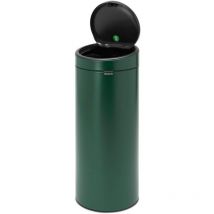 Brabantia - Pattumiera Touch, Colore: verde pino., 30 litri